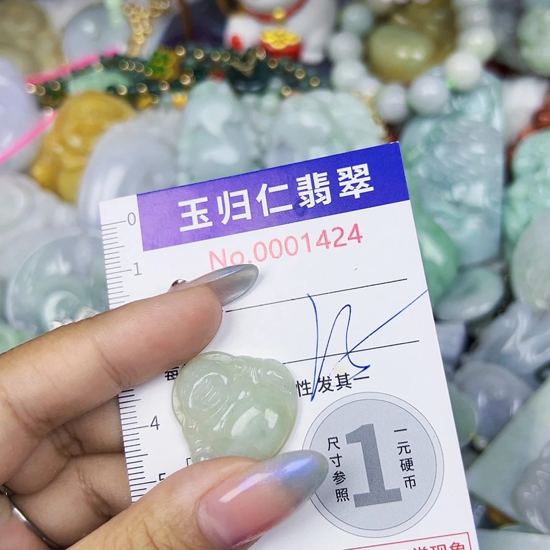 翡翠未镶嵌颈饰1111