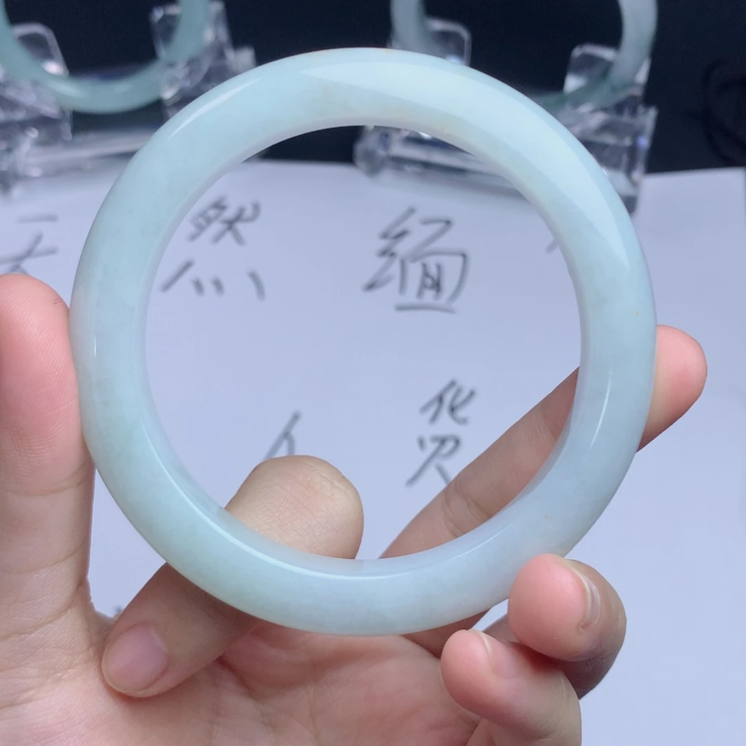 翡翠未镶嵌手镯57-59