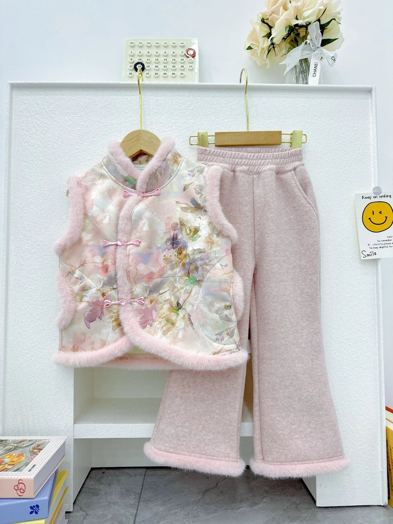 2024冬季儿童气质中式国风套装