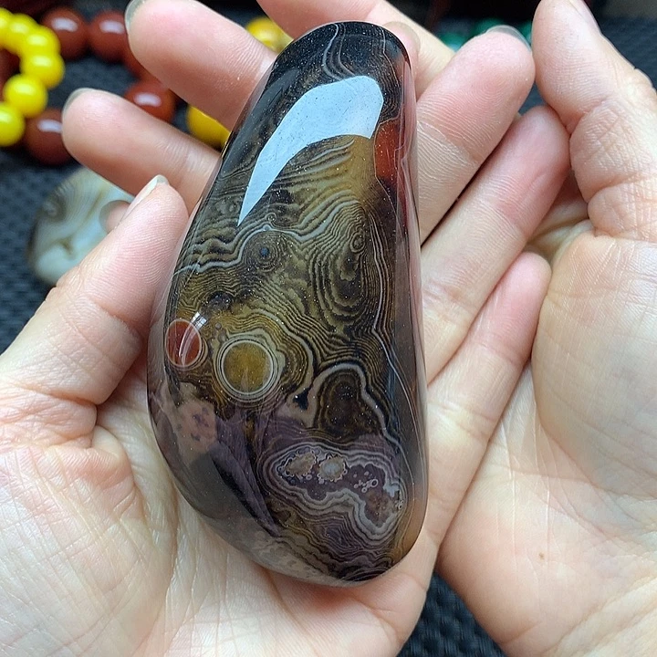 玛瑙/玉髓玛瑙未镶嵌丹