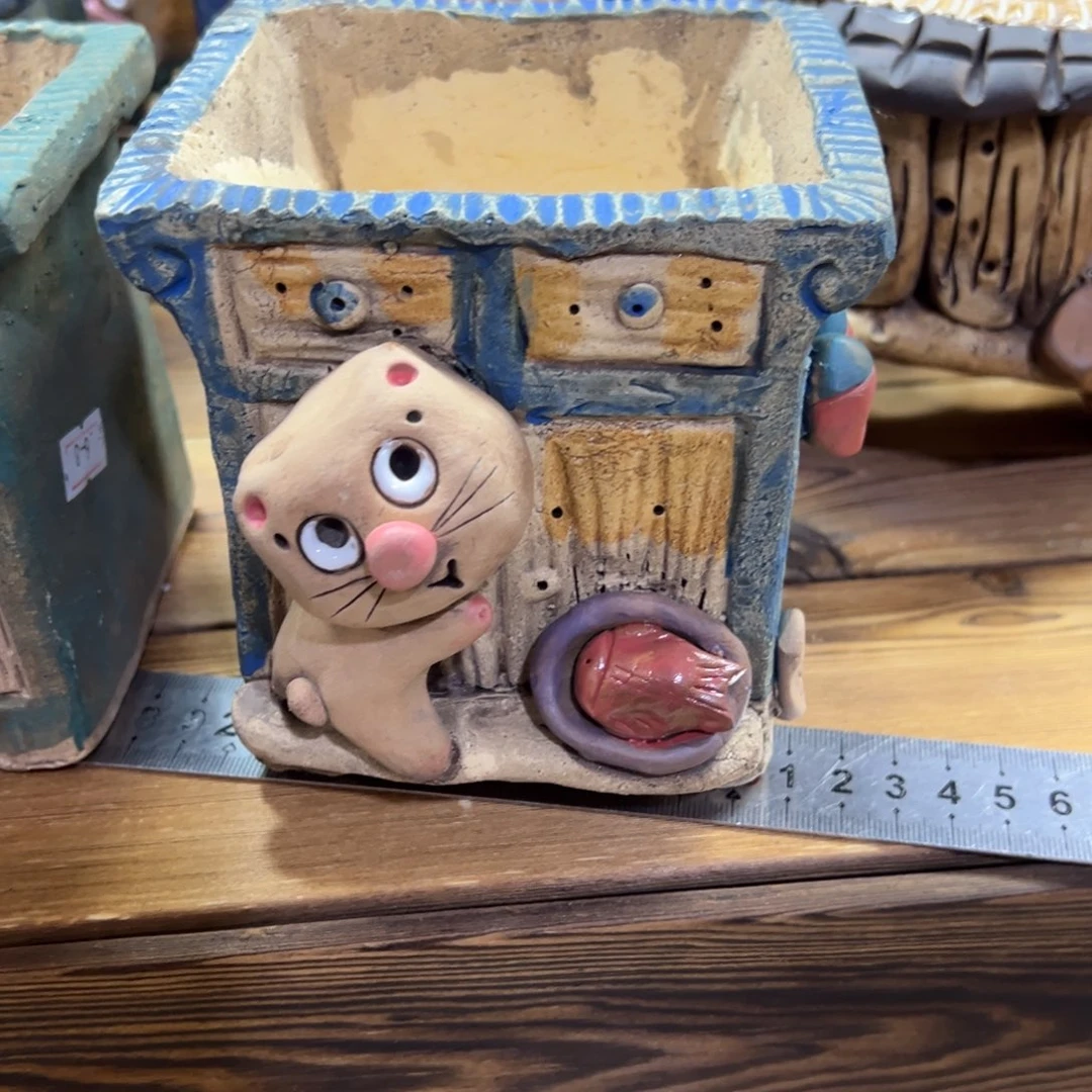 红陶@****嘻哈多肉花盆