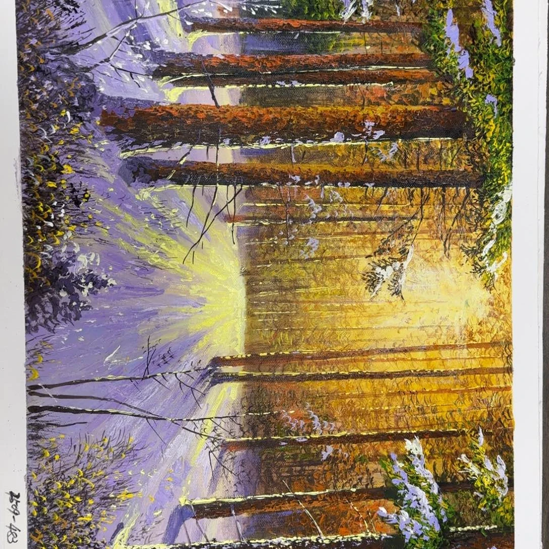 油画加油加油努力加油加油