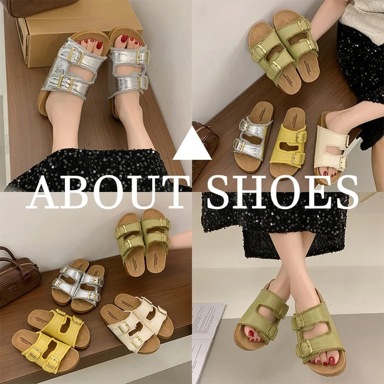 XUZHI 煦芝拖鞋女厚底沙滩鞋2025夏季新款小香风增高一字拖鞋5502