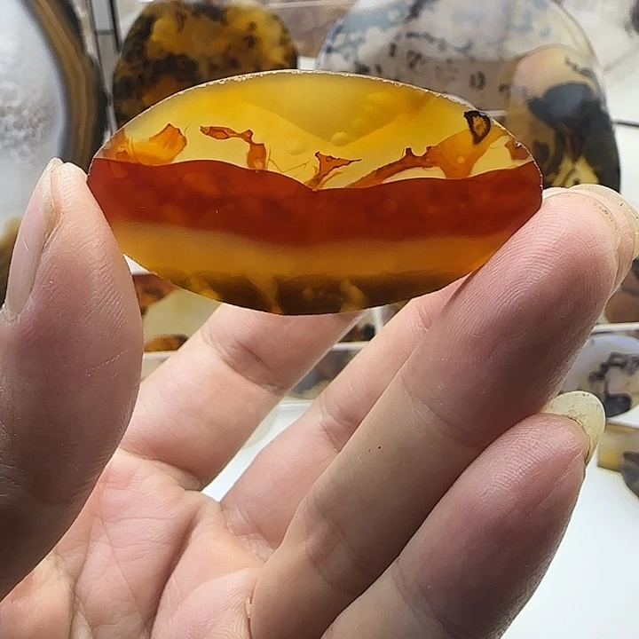 未镶嵌颈饰玛瑙/玉髓
