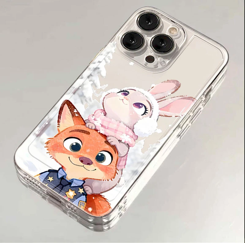 雪景朱迪尼克适用iphone17promax16手机壳15苹果13透明12华为vivo