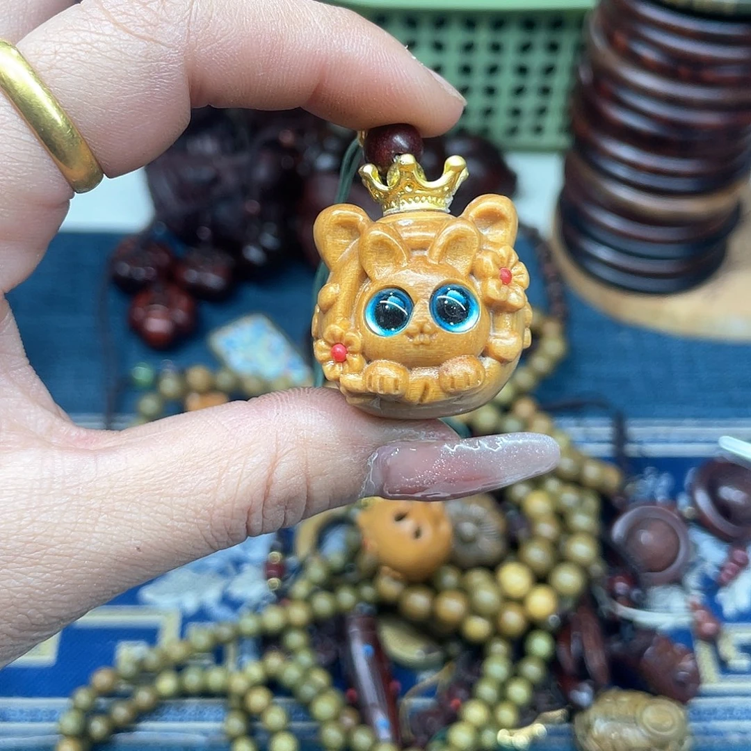 维腊木（绿檀）无事牌