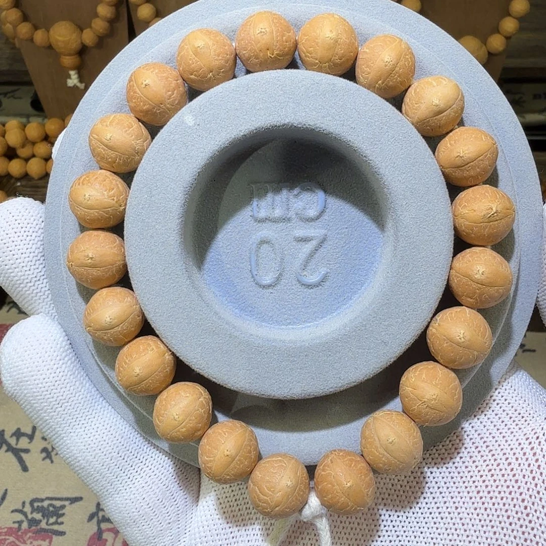 手串凤眼菩提S级金豆12.4-12.5mm