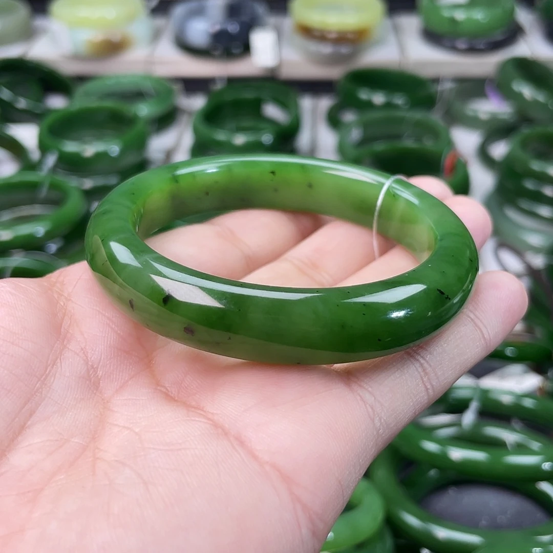 和田玉（碧玉）手镯未镶嵌