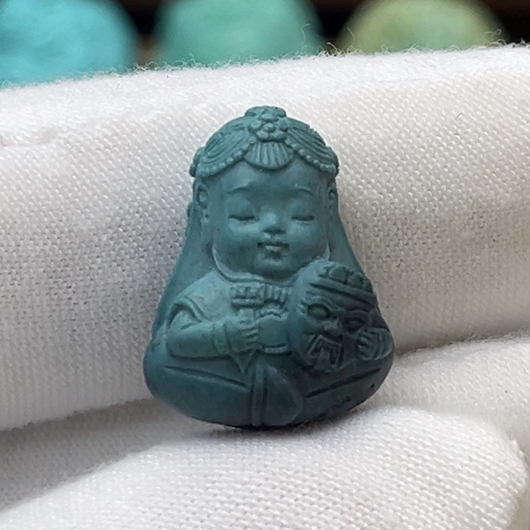 绿松石未镶嵌珠宝奇石