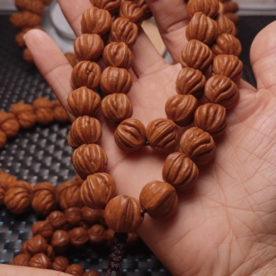 桃核手串龙纹桃核