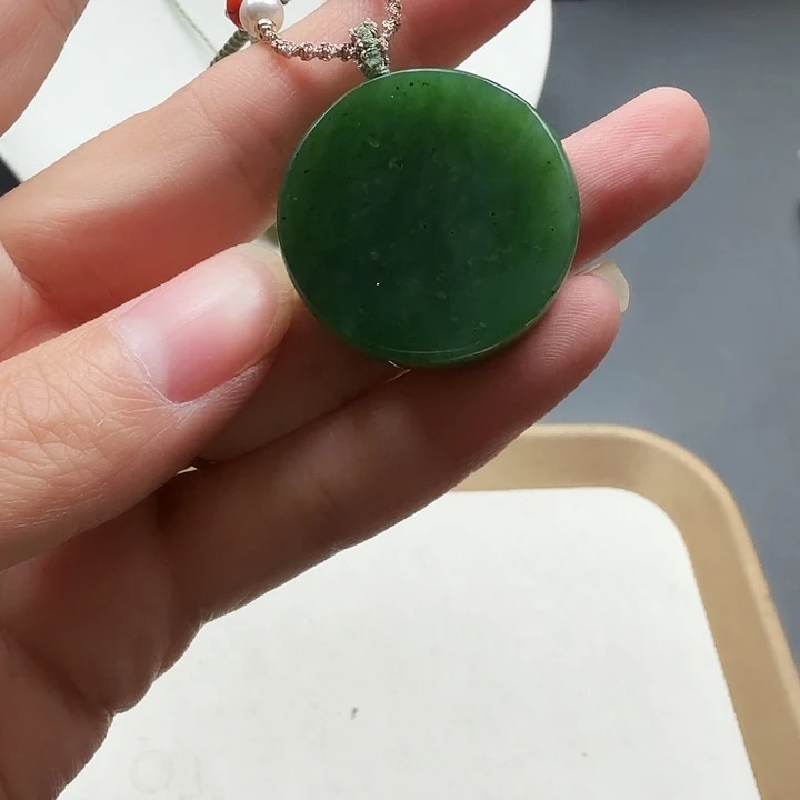 和田玉未镶嵌颈饰19