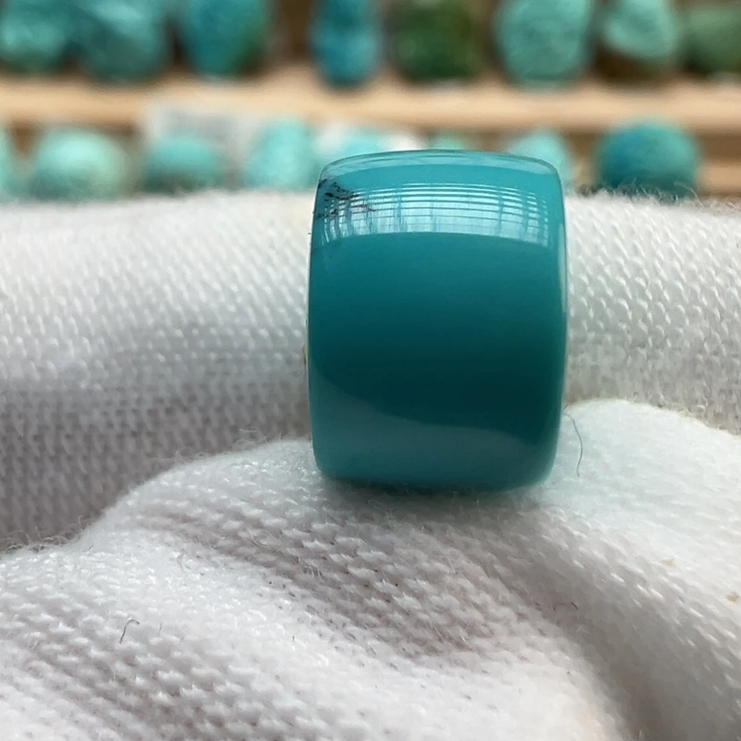 绿松石未镶嵌配饰9.3×6.6