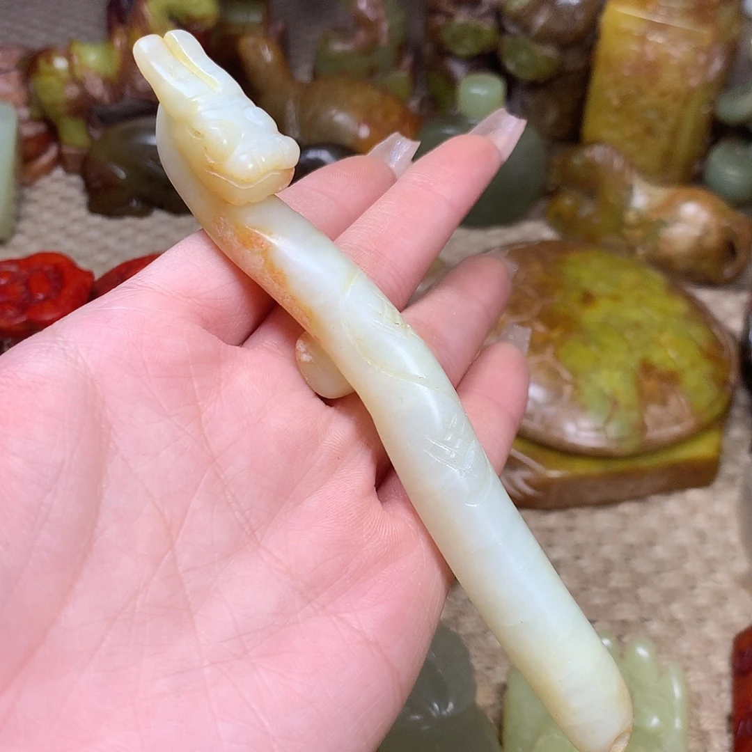 白玉菩提吊坠挂件