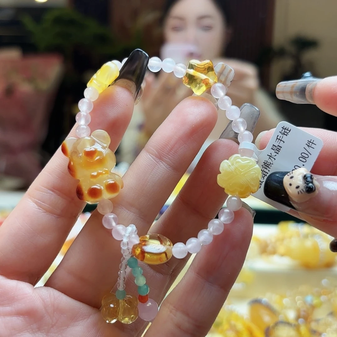 琥珀手链未镶嵌琥珀