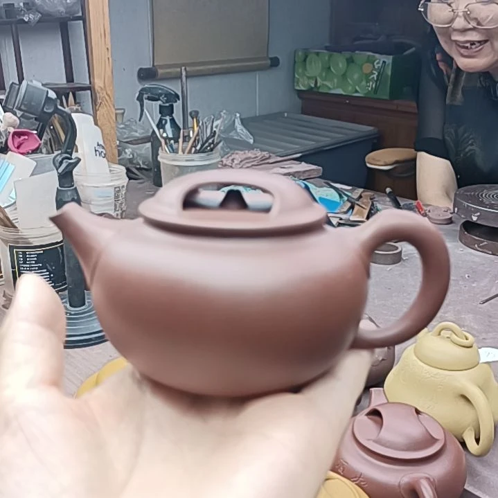 紫砂茶案艾****叔闪光素牛盖