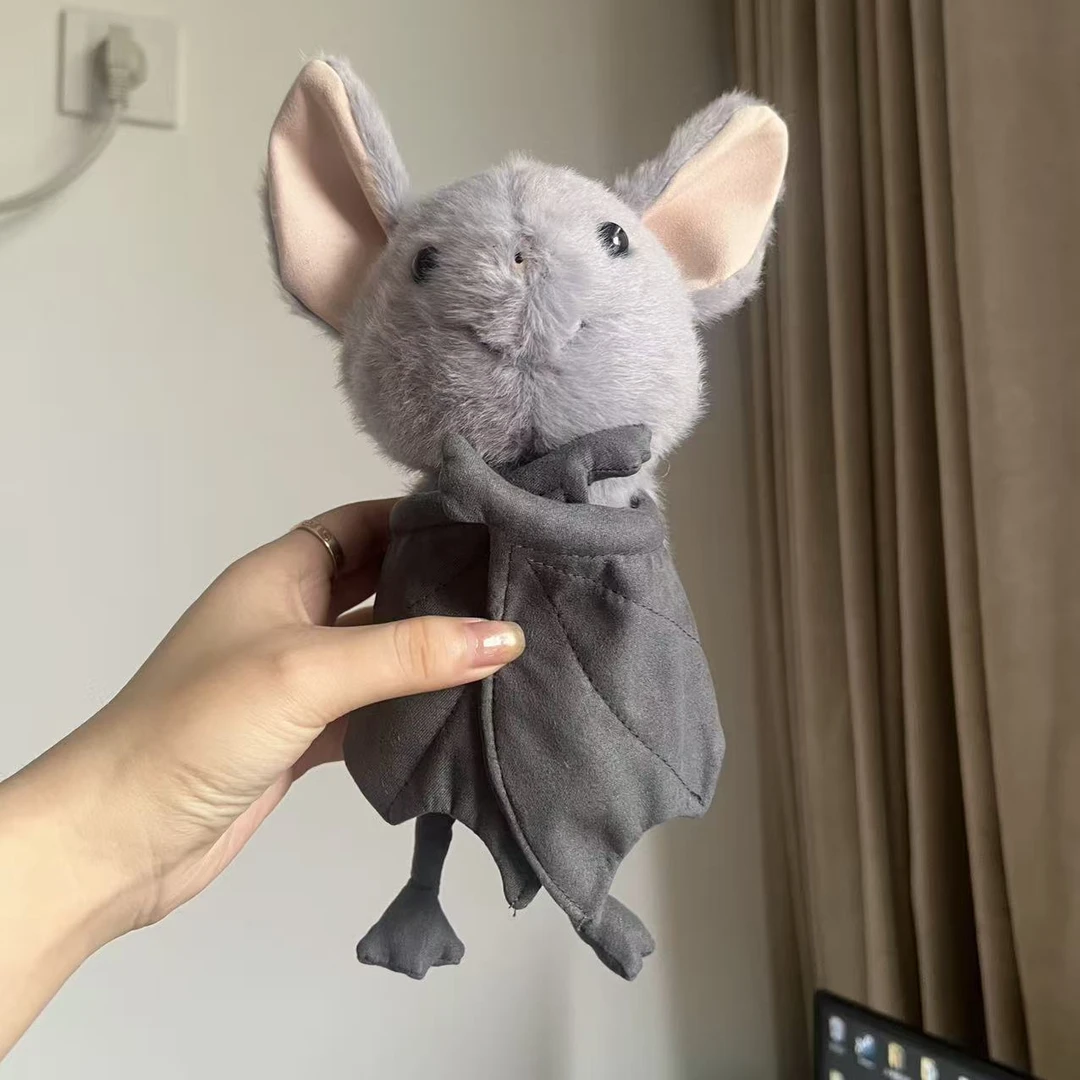 小红书同款超萌搞怪万圣节蝙蝠猪玩偶趣味毛绒玩具宿舍玩偶礼物女