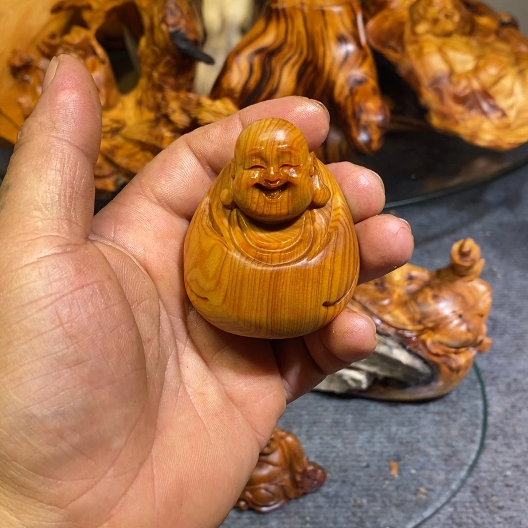 柏木（崖柏）木雕工艺品摆件家居崖柏手串崖柏