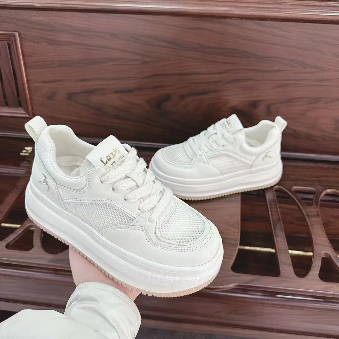 百搭时尚休闲鞋网面鞋透气时尚休闲鞋圆头单鞋夏季镂空薄款178813