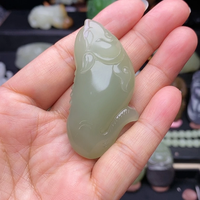 【闪购商品】和田玉挂件未镶嵌密**宜