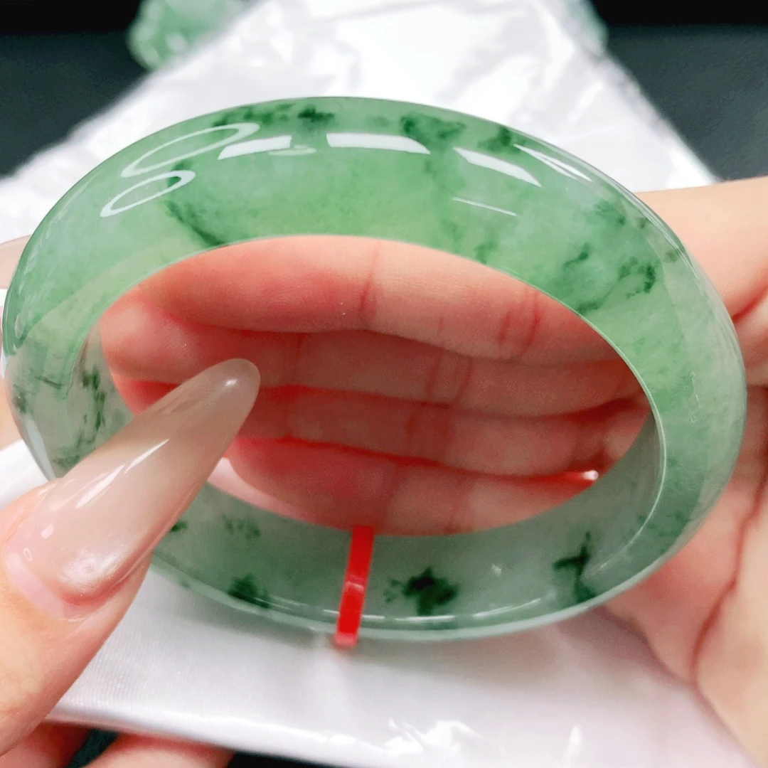 翡翠未镶嵌手镯58