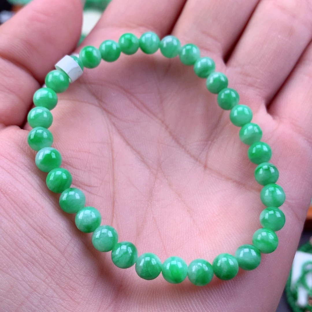 未镶嵌手链翡翠手串