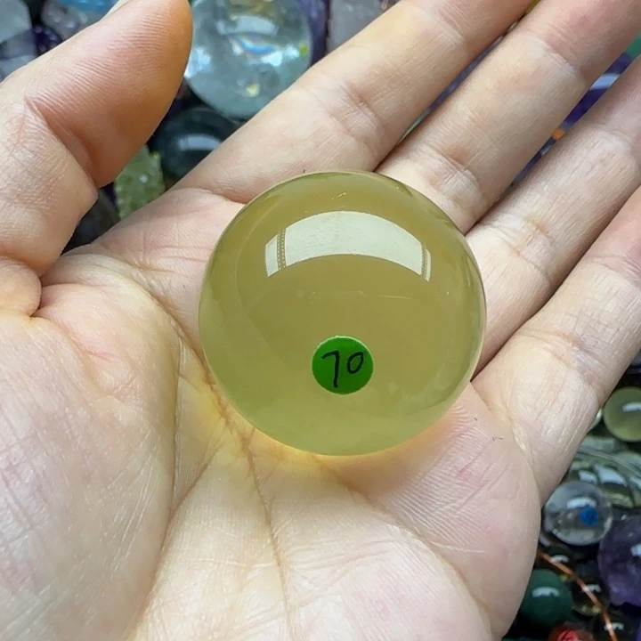 水晶珠宝半成品未镶嵌3.2厘米