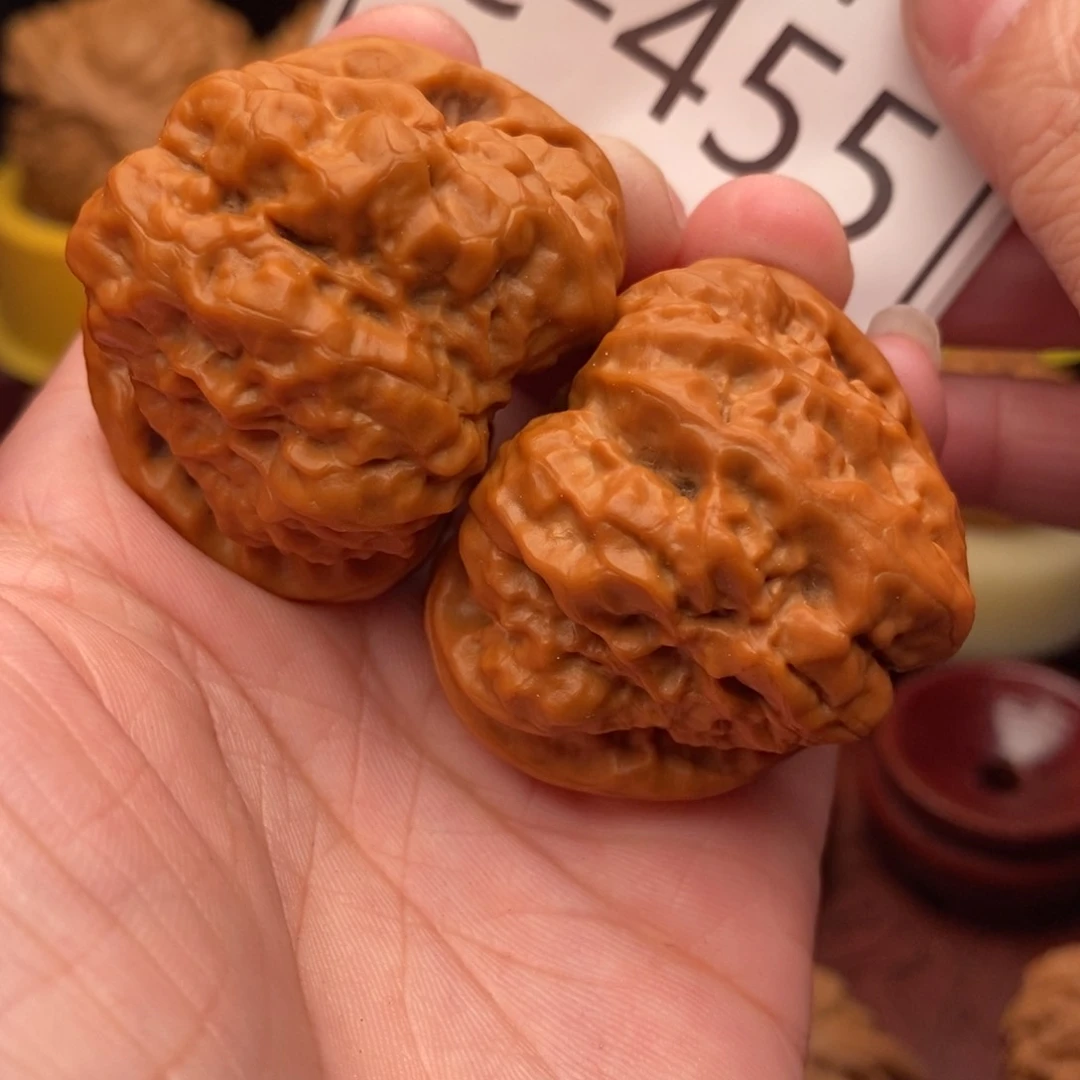 文玩核桃把件开背蛙41