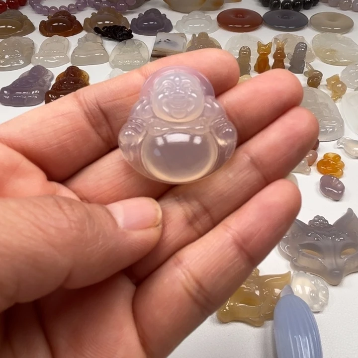 玛瑙/玉髓未镶嵌颈饰