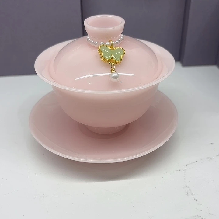龙泉云间青瓷小米茶器