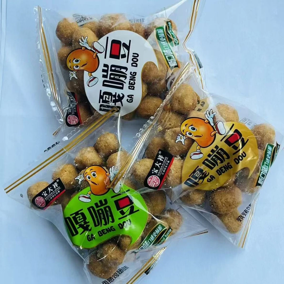 宝大祥嘎嘣豆花生豆多味花生休闲零食下酒菜