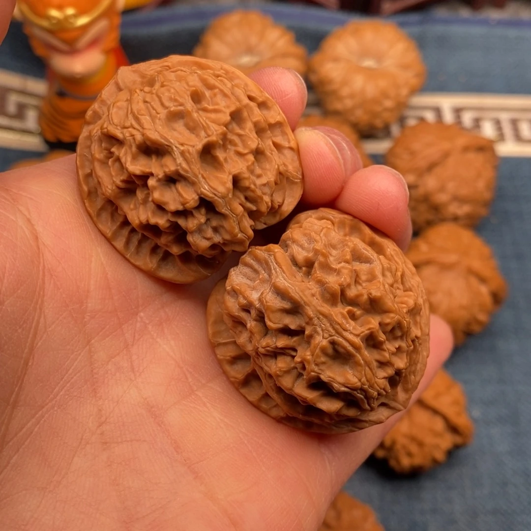 文玩核桃把件35老树苹果