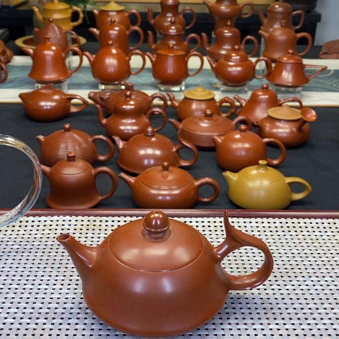 紫砂茶壶弈**雨潮州手工艺