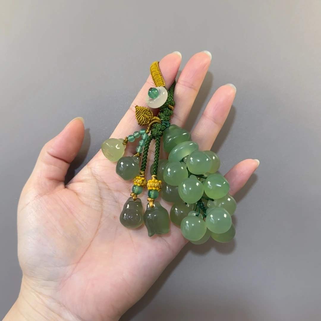 未镶嵌钥匙挂件玛瑙/玉髓