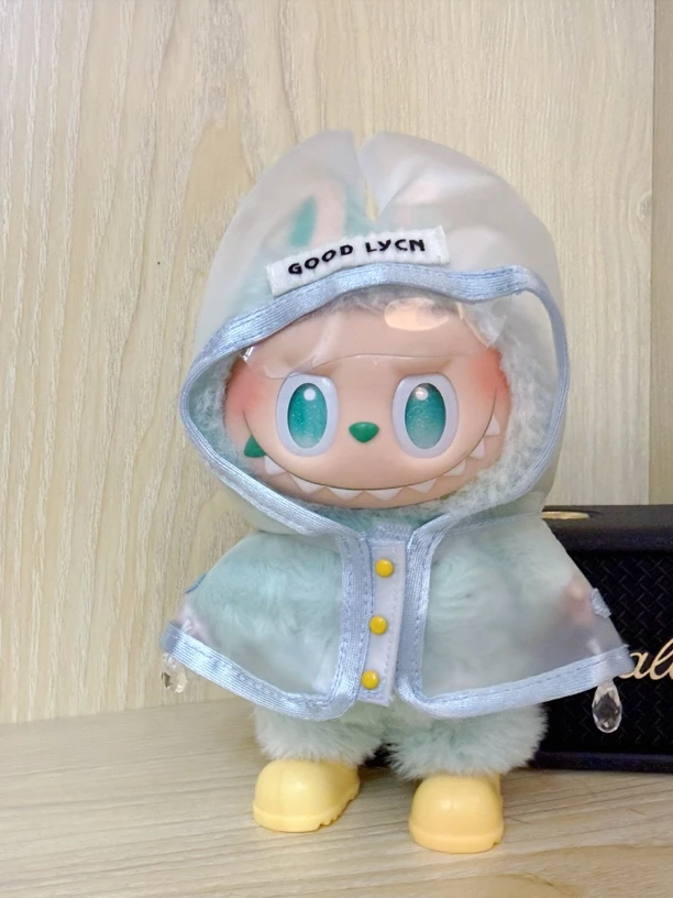 小雨衣拉布布一二三代娃衣雨衣雨靴（下单备注鞋子颜色）