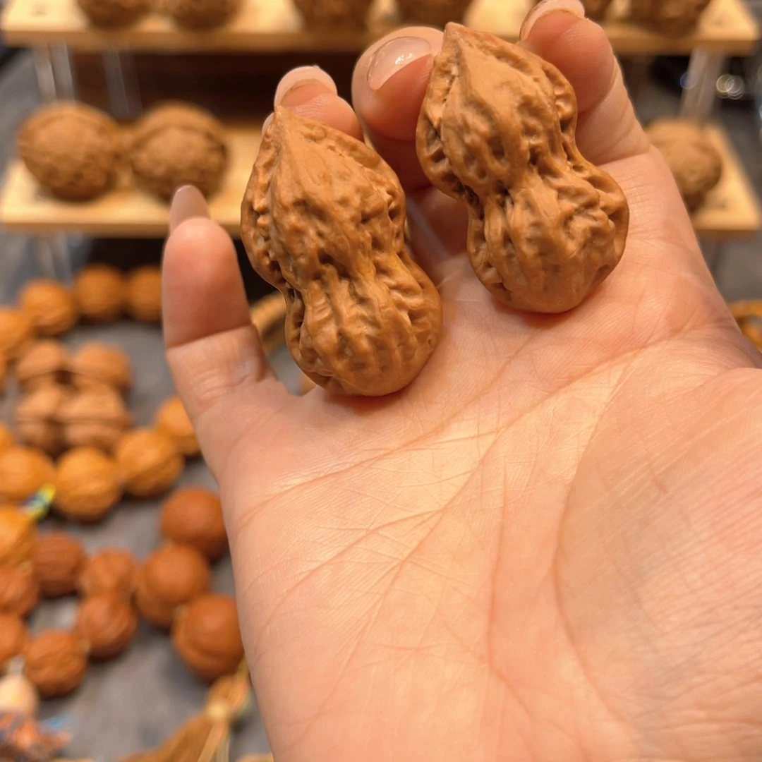 桃核把件小花生手捻