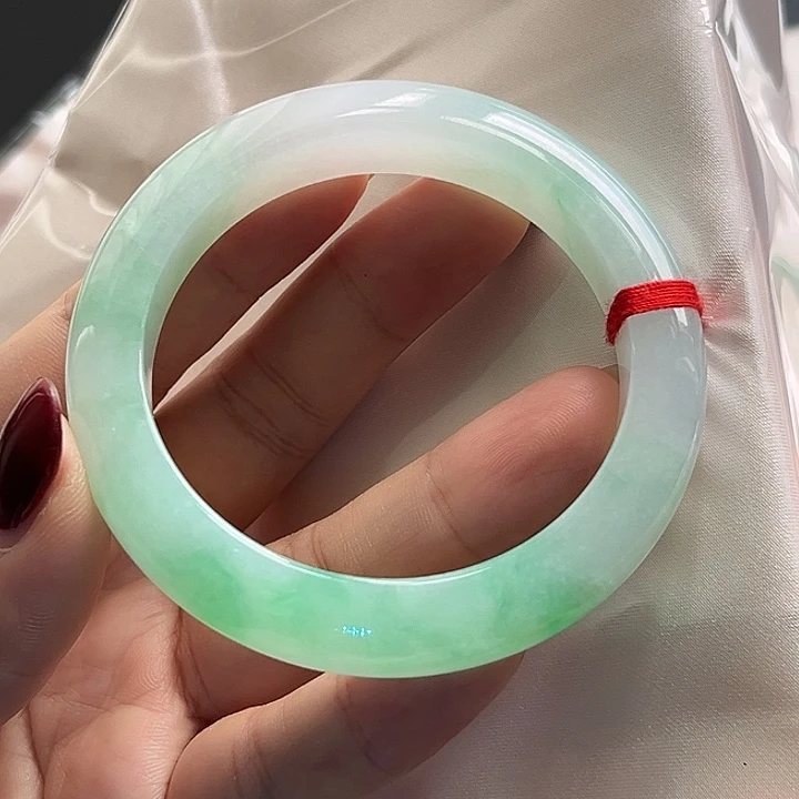 翡翠未镶嵌手镯56-57