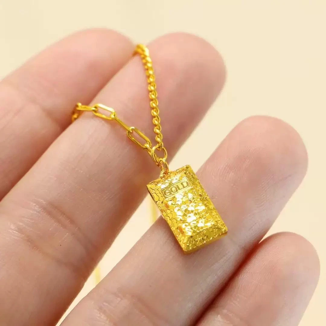 暴富小金砖项链aaa39