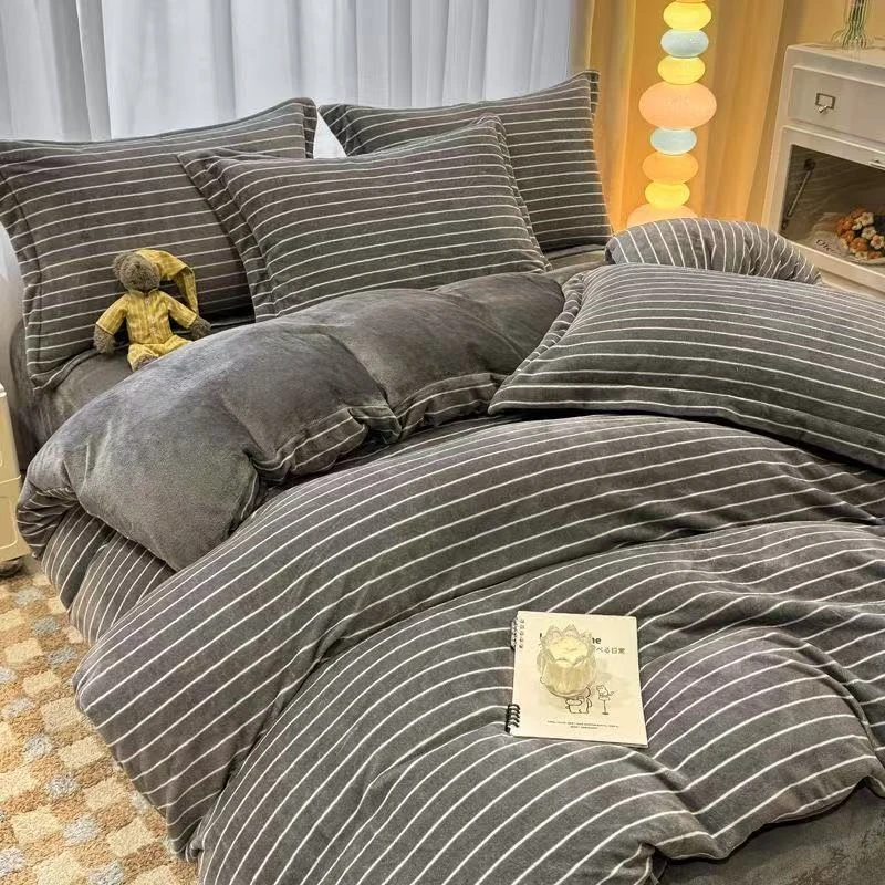 一物一拍 牛奶绒四件套