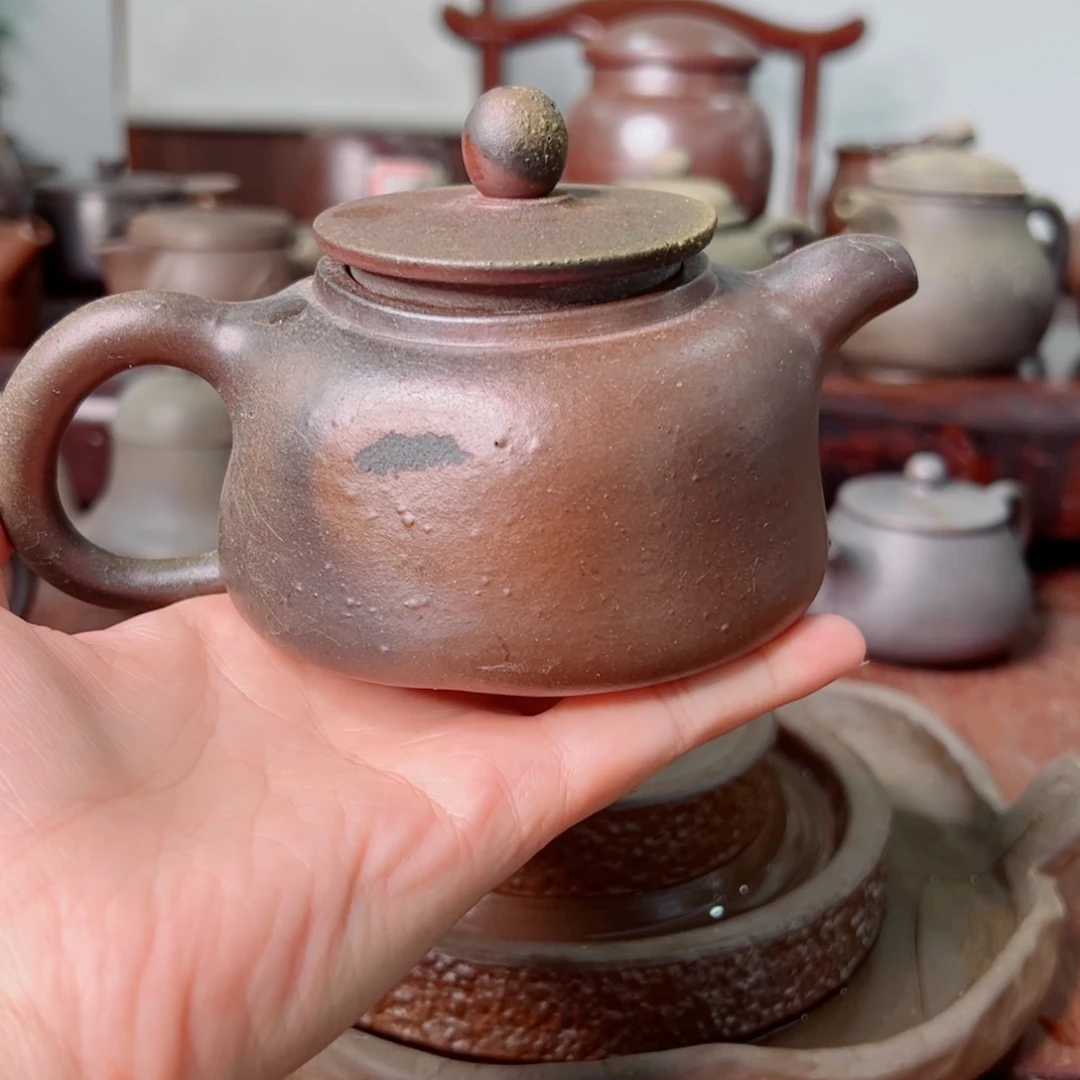 坭兴陶贵台龙窑柴烧茶器A53