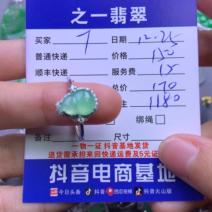 颈饰银S925镶嵌翡翠T**a