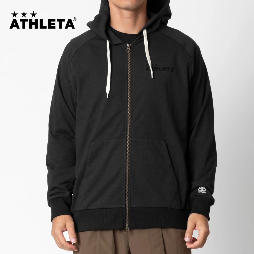 ATHLETA阿仕利塔环保系列拉链连帽卫衣休闲运动男士外套卫衣09035