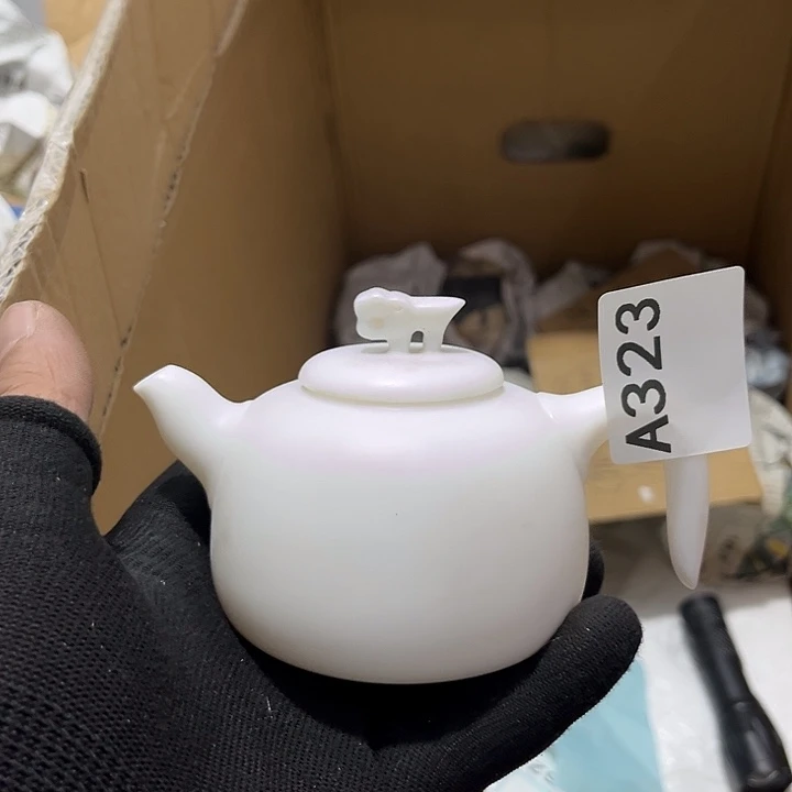瓷片茶摆件工艺品摆件666