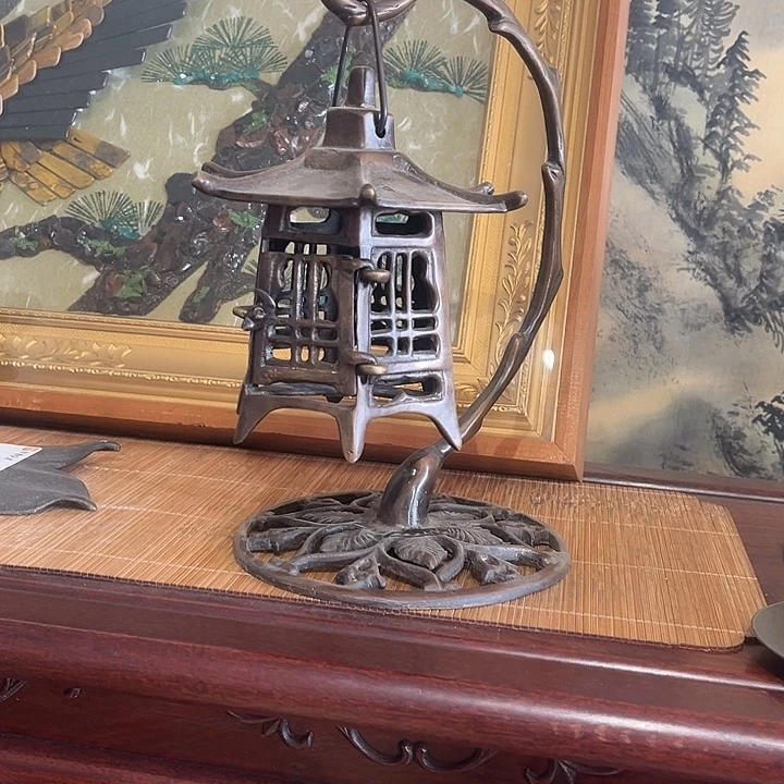 铜中古工艺品摆件