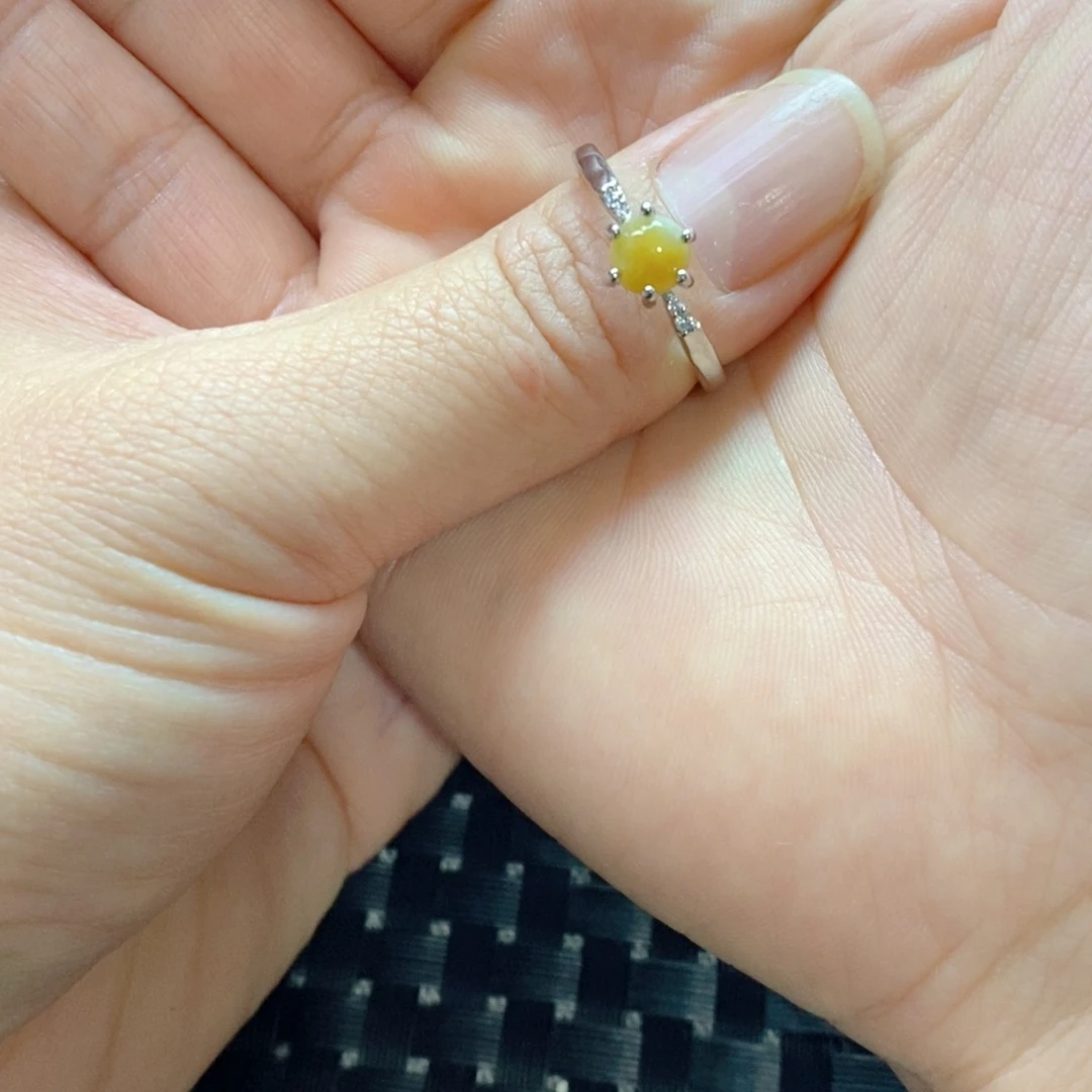 快***罗翡翠未镶嵌戒指缅甸