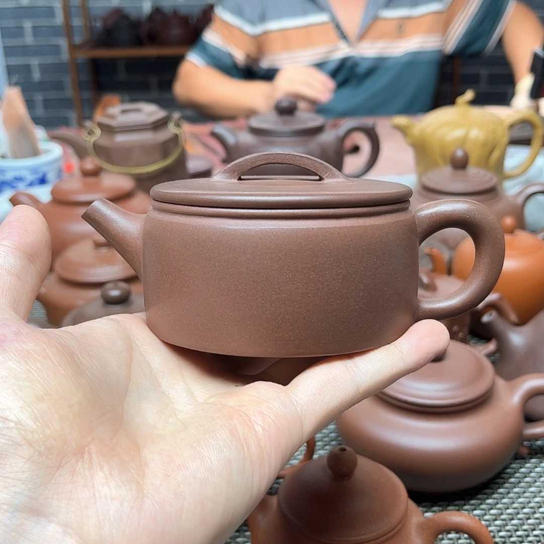 茶壶紫砂3 手工制作紫砂壶160c c