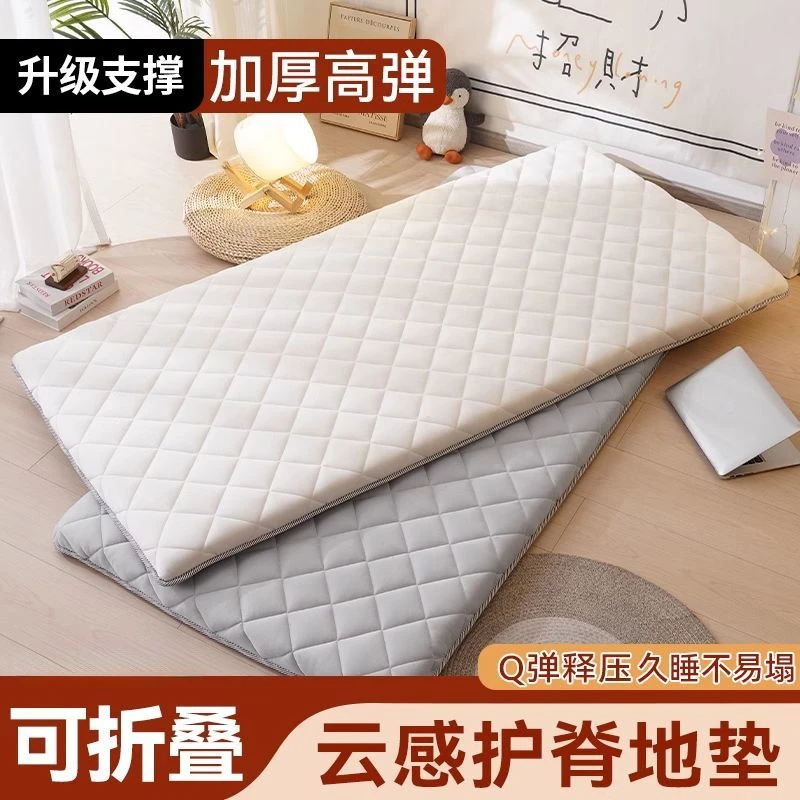 床垫地垫打地铺睡觉学生宿舍专用软垫褥折叠家用卧室榻榻米出租房