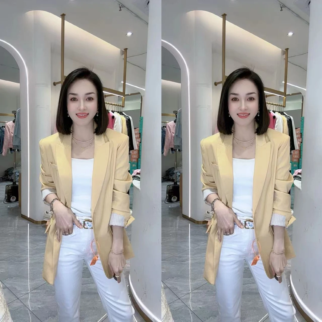 （少琴家）2025早春新款时尚休闲定制款西装