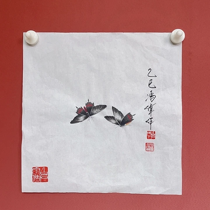 国画冯老师手绘作品