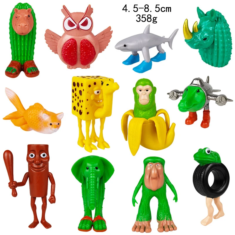 星球牛牛外国山海经手办模型海绵宝宝骆驼公仔儿童节惊喜玩具现货