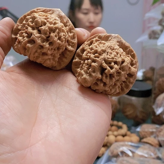 【闪购商品】把件文玩核桃江**鹤47官帽老树